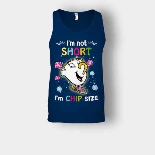 Im-Not-Short-Disney-Beauty-And-The-Beast-Unisex-Tank-Top-Navy