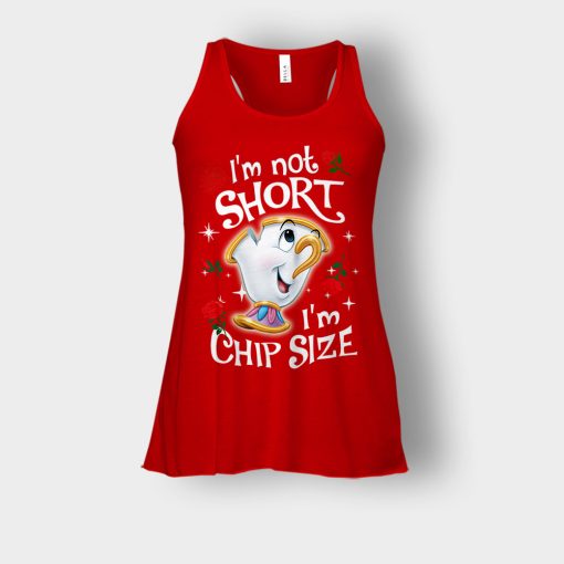 Im-Not-Short-Im-Chip-Size-Disney-Beauty-And-The-Beast-Bella-Womens-Flowy-Tank-Red