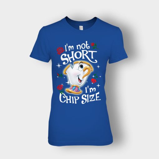Im-Not-Short-Im-Chip-Size-Disney-Beauty-And-The-Beast-Ladies-T-Shirt-Royal