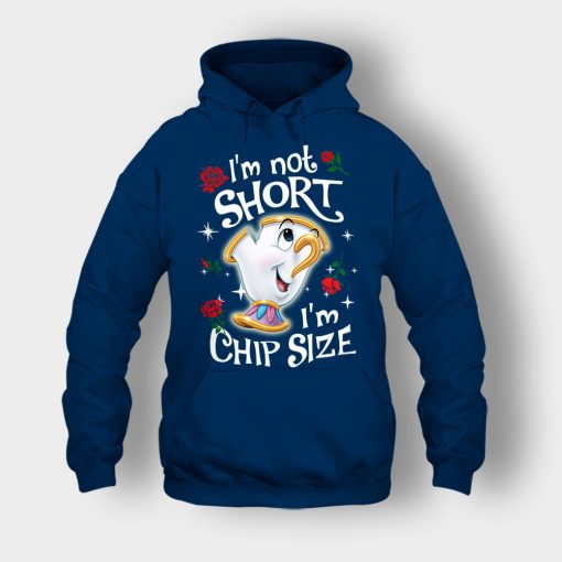 Im-Not-Short-Im-Chip-Size-Disney-Beauty-And-The-Beast-Unisex-Hoodie-Navy