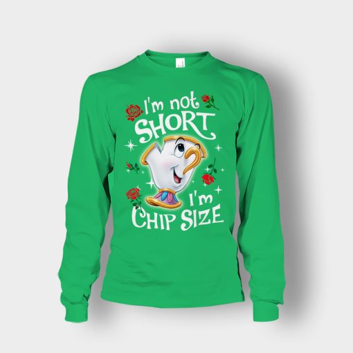 Im-Not-Short-Im-Chip-Size-Disney-Beauty-And-The-Beast-Unisex-Long-Sleeve-Irish-Green