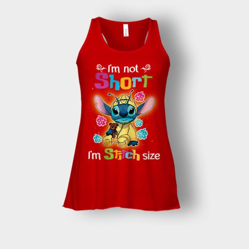 Im-Not-Short-Im-Stitch-Size-Disney-Lilo-And-Stitch-Bella-Womens-Flowy-Tank-Red