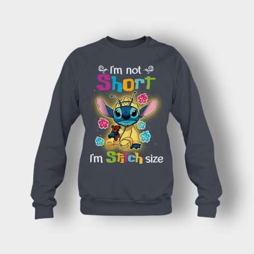 Im-Not-Short-Im-Stitch-Size-Disney-Lilo-And-Stitch-Crewneck-Sweatshirt-Dark-Heather