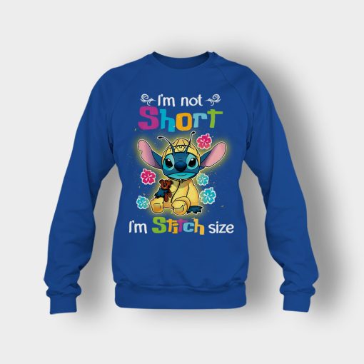 Im-Not-Short-Im-Stitch-Size-Disney-Lilo-And-Stitch-Crewneck-Sweatshirt-Royal