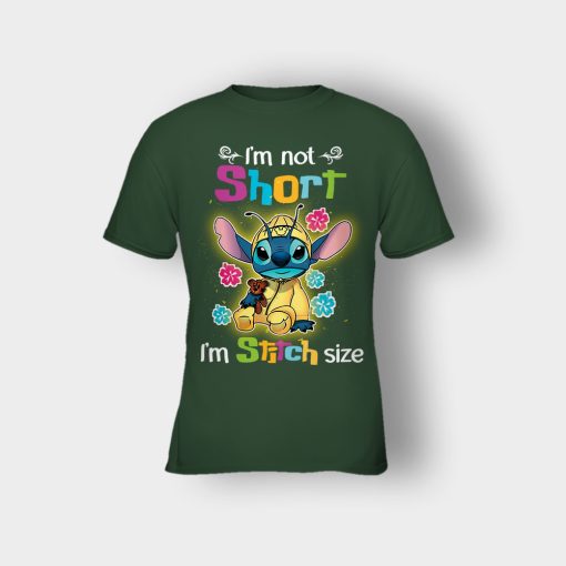 Im-Not-Short-Im-Stitch-Size-Disney-Lilo-And-Stitch-Kids-T-Shirt-Forest