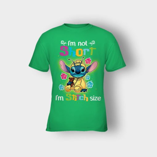 Im-Not-Short-Im-Stitch-Size-Disney-Lilo-And-Stitch-Kids-T-Shirt-Irish-Green