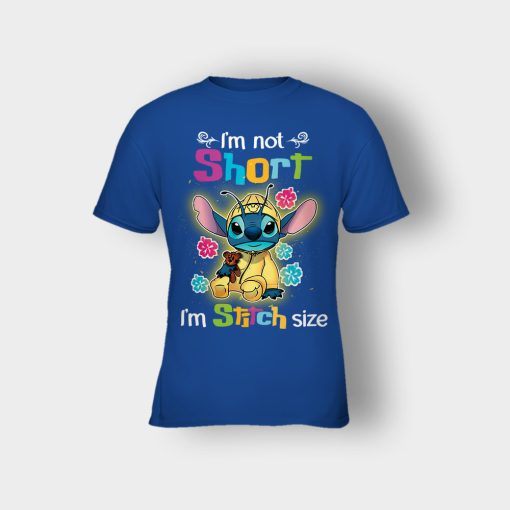 Im-Not-Short-Im-Stitch-Size-Disney-Lilo-And-Stitch-Kids-T-Shirt-Royal