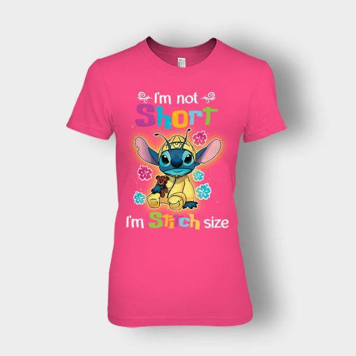Im-Not-Short-Im-Stitch-Size-Disney-Lilo-And-Stitch-Ladies-T-Shirt-Heliconia
