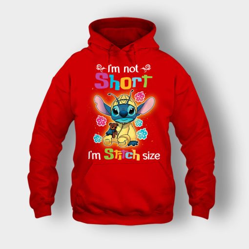 Im-Not-Short-Im-Stitch-Size-Disney-Lilo-And-Stitch-Unisex-Hoodie-Red