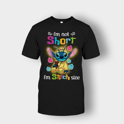 Im-Not-Short-Im-Stitch-Size-Disney-Lilo-And-Stitch-Unisex-T-Shirt-Black