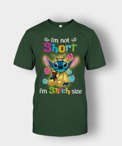 Im-Not-Short-Im-Stitch-Size-Disney-Lilo-And-Stitch-Unisex-T-Shirt-Forest