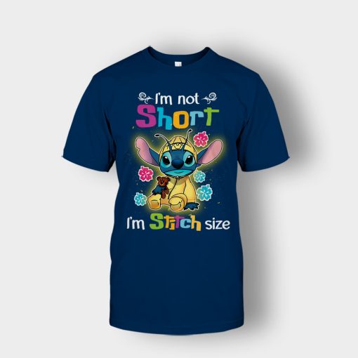 Im-Not-Short-Im-Stitch-Size-Disney-Lilo-And-Stitch-Unisex-T-Shirt-Navy