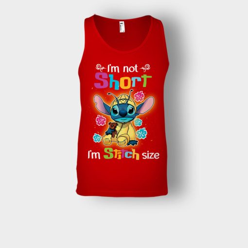 Im-Not-Short-Im-Stitch-Size-Disney-Lilo-And-Stitch-Unisex-Tank-Top-Red