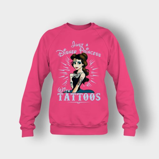 Im-Princess-With-Tattos-Disney-Beauty-And-The-Beast-Crewneck-Sweatshirt-Heliconia