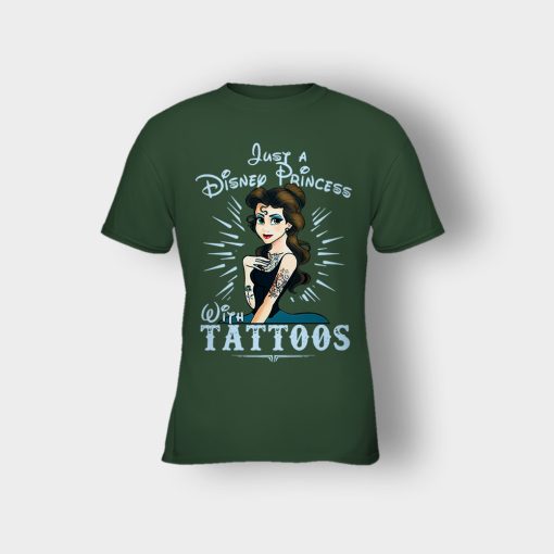 Im-Princess-With-Tattos-Disney-Beauty-And-The-Beast-Kids-T-Shirt-Forest