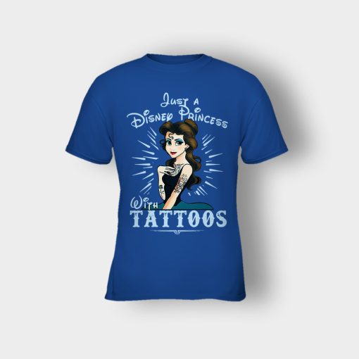 Im-Princess-With-Tattos-Disney-Beauty-And-The-Beast-Kids-T-Shirt-Royal