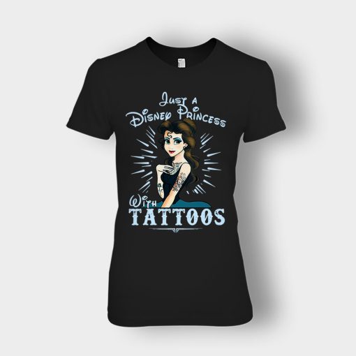 Im-Princess-With-Tattos-Disney-Beauty-And-The-Beast-Ladies-T-Shirt-Black