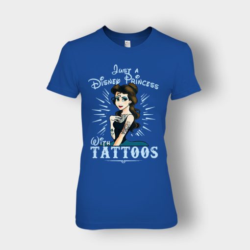 Im-Princess-With-Tattos-Disney-Beauty-And-The-Beast-Ladies-T-Shirt-Royal