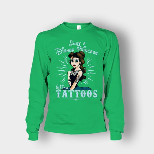 Im-Princess-With-Tattos-Disney-Beauty-And-The-Beast-Unisex-Long-Sleeve-Irish-Green