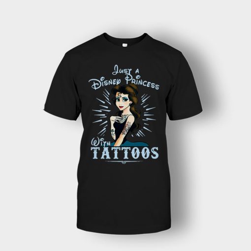 Im-Princess-With-Tattos-Disney-Beauty-And-The-Beast-Unisex-T-Shirt-Black