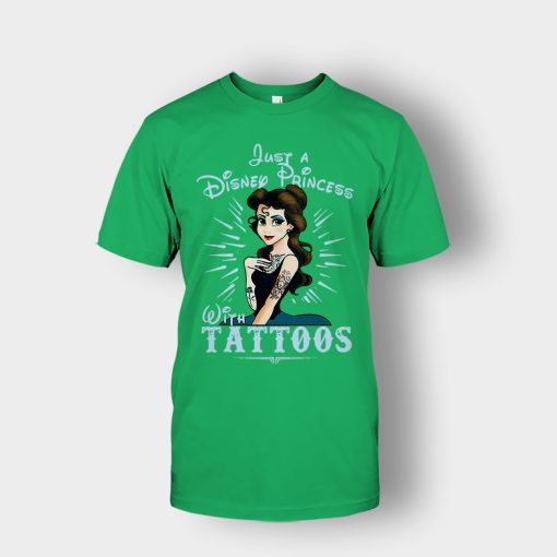 Im-Princess-With-Tattos-Disney-Beauty-And-The-Beast-Unisex-T-Shirt-Irish-Green