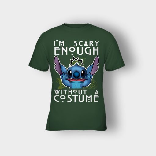 Im-Scary-Enough-Without-A-Custume-Halloween-Disney-Lilo-And-Stitch-Kids-T-Shirt-Forest