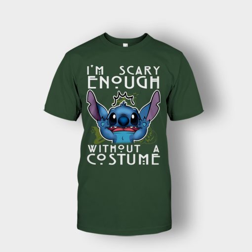 Im-Scary-Enough-Without-A-Custume-Halloween-Disney-Lilo-And-Stitch-Unisex-T-Shirt-Forest