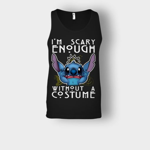 Im-Scary-Enough-Without-A-Custume-Halloween-Disney-Lilo-And-Stitch-Unisex-Tank-Top-Black