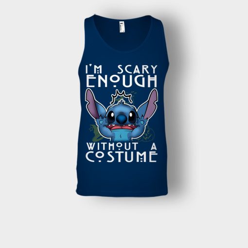 Im-Scary-Enough-Without-A-Custume-Halloween-Disney-Lilo-And-Stitch-Unisex-Tank-Top-Navy