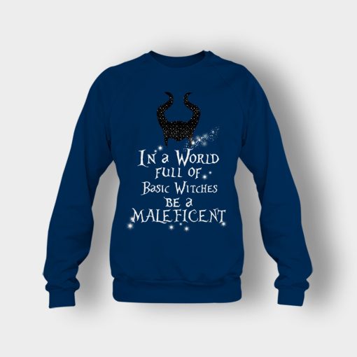 In-A-World-Full-Of-Witches-Be-A-Disney-Maleficient-Inspired-Crewneck-Sweatshirt-Navy