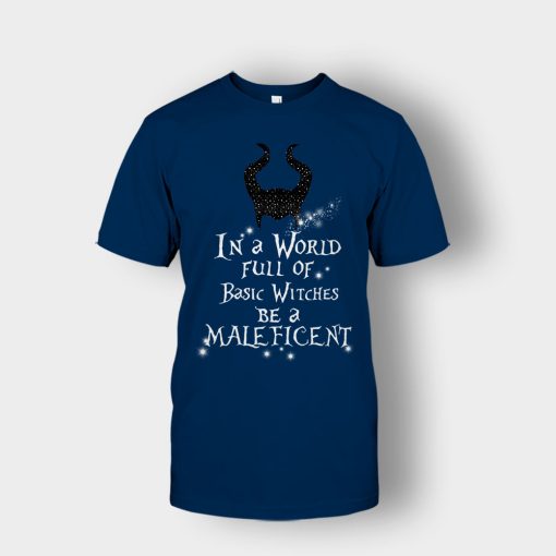 In-A-World-Full-Of-Witches-Be-A-Disney-Maleficient-Inspired-Unisex-T-Shirt-Navy