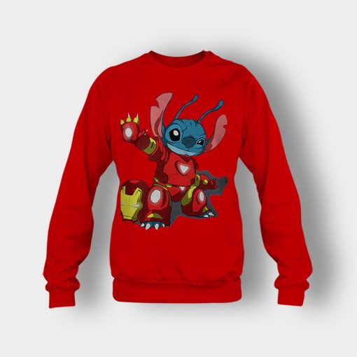 Iron-Stitch-Disney-Lilo-And-Stitch-Crewneck-Sweatshirt-Red