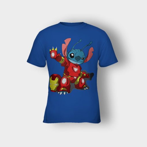 Iron-Stitch-Disney-Lilo-And-Stitch-Kids-T-Shirt-Royal