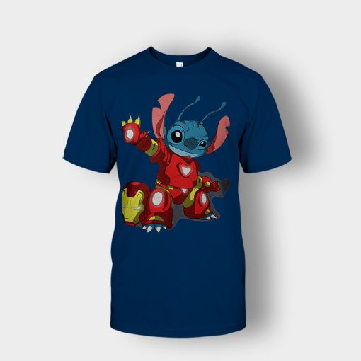 Iron-Stitch-Disney-Lilo-And-Stitch-Unisex-T-Shirt-Navy