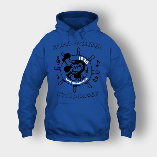 It-All-Started-With-A-Mouse-Steamboat-Willie-Disney-Mickey-Inspired-Unisex-Hoodie-Royal