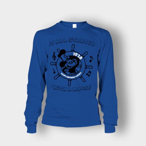 It-All-Started-With-A-Mouse-Steamboat-Willie-Disney-Mickey-Inspired-Unisex-Long-Sleeve-Royal