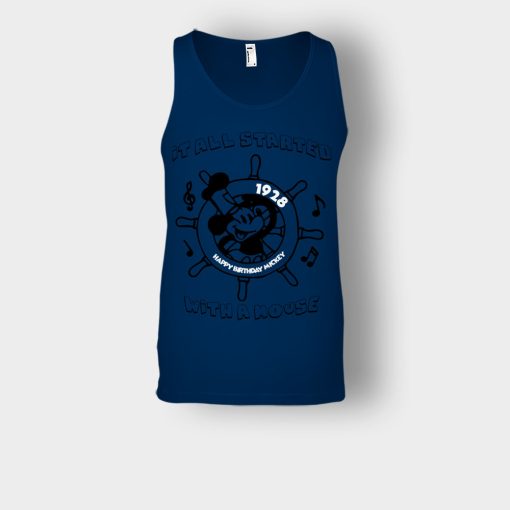 It-All-Started-With-A-Mouse-Steamboat-Willie-Disney-Mickey-Inspired-Unisex-Tank-Top-Navy