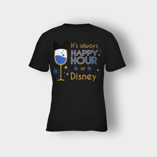 Its-Always-Happy-Hour-Disney-Inspired-Kids-T-Shirt-Black