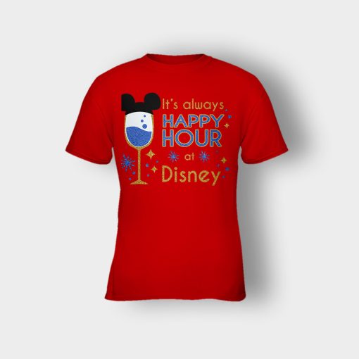 Its-Always-Happy-Hour-Disney-Inspired-Kids-T-Shirt-Red
