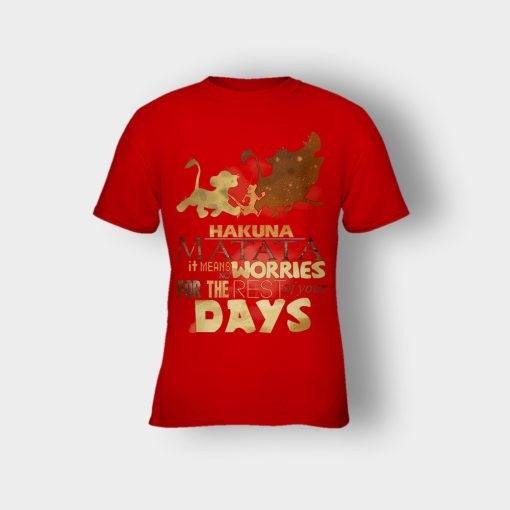 Its-Means-No-Worry-For-The-Rest-Of-My-Life-The-Lion-King-Disney-Inspired-Kids-T-Shirt-Red