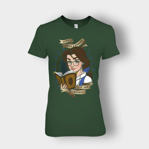 Ive-Got-Books-Disney-Beauty-And-The-Beast-Ladies-T-Shirt-Forest