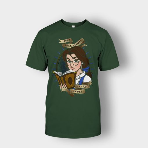 Ive-Got-Books-Disney-Beauty-And-The-Beast-Unisex-T-Shirt-Forest