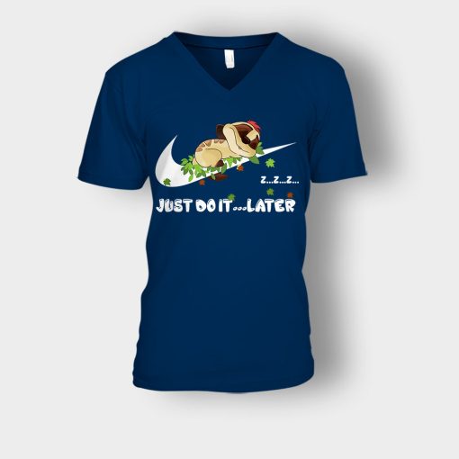 Just-Do-It-Later-The-Lion-King-Disney-Inspired-Unisex-V-Neck-T-Shirt-Navy