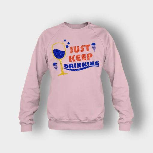 Just-Keep-Drinking-Disney-Inspired-Finding-Nemo-Crewneck-Sweatshirt-Light-Pink