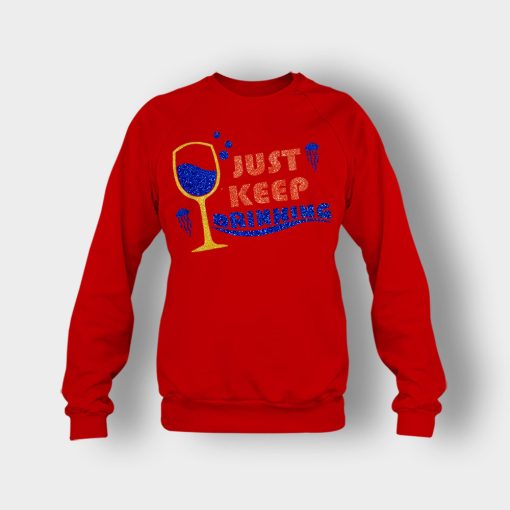 Just-Keep-Drinking-Disney-Inspired-Finding-Nemo-Crewneck-Sweatshirt-Red