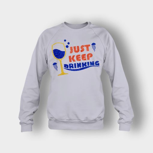 Just-Keep-Drinking-Disney-Inspired-Finding-Nemo-Crewneck-Sweatshirt-Sport-Grey