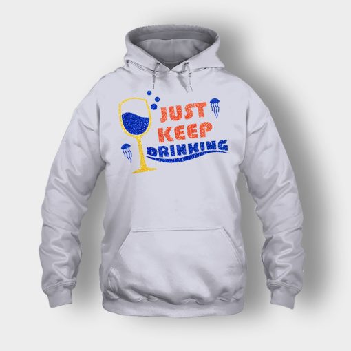 Just-Keep-Drinking-Disney-Inspired-Finding-Nemo-Unisex-Hoodie-Sport-Grey