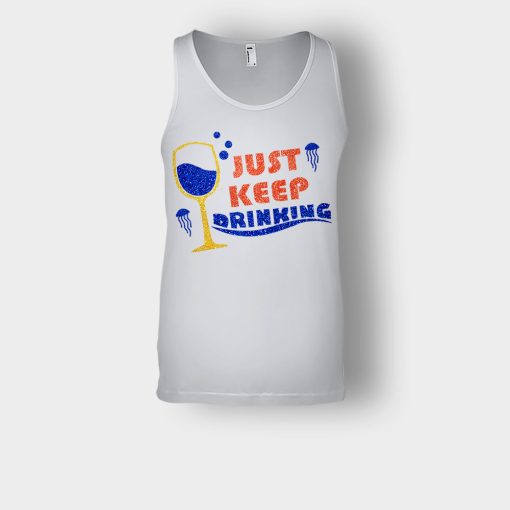 Just-Keep-Drinking-Disney-Inspired-Finding-Nemo-Unisex-Tank-Top-Ash