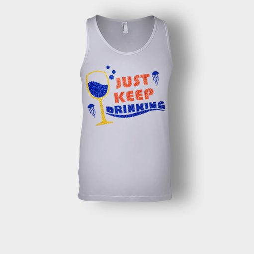 Just-Keep-Drinking-Disney-Inspired-Finding-Nemo-Unisex-Tank-Top-Sport-Grey