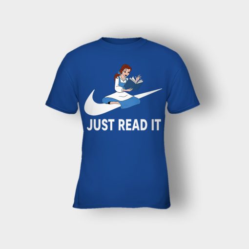 Just-Read-It-Disney-Beauty-And-The-Beast-Kids-T-Shirt-Royal